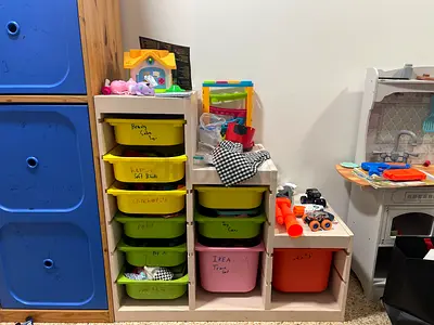 IKEA Kids Toy Storage Stairs