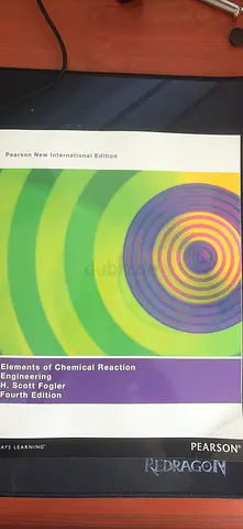 Elements of chemical reaction engineering book for sale
