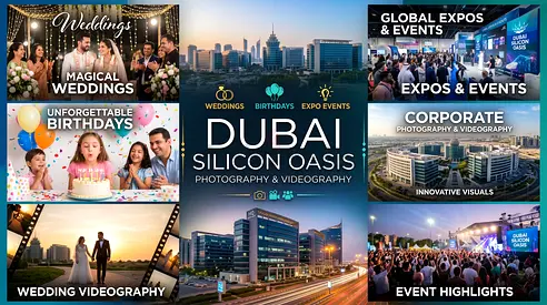 💼 Professional Photography  Videography Services in Dubai Silicon Oasis | Smart Visuals