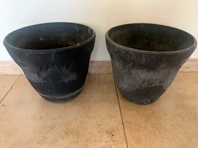 Empty plant pots (Cosmoplast) - 6pcs