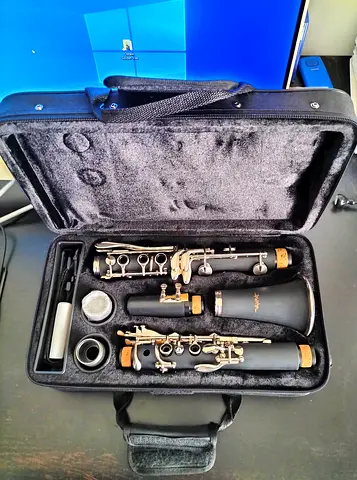 Well-kept Student Clarinet with Case and Accessories