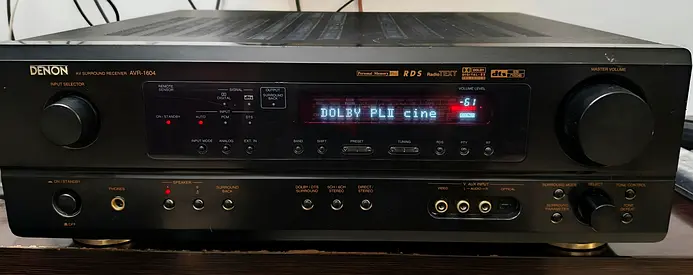 Denon brand amplifier AVR 1604