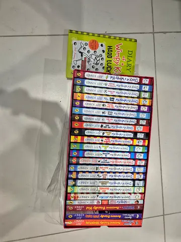 Diary of a wimpy kid books 1-23