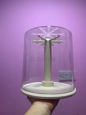 Clear Rotating Labubu Organizer Stand