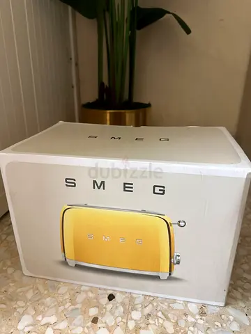 SMEG 2-Slice Toaster (Yellow) - Brand New in Box