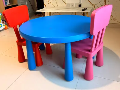 Kids Table and Chairs for Sale - AED 150/- only