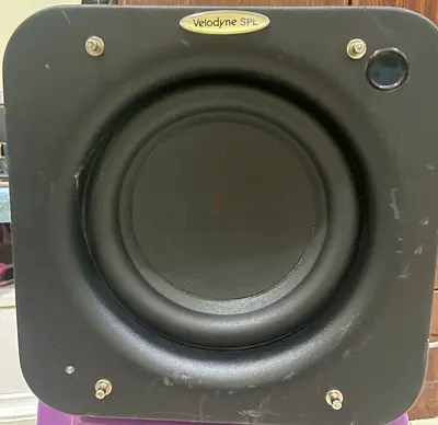 Velodyne SPL Powered Subwoofer No Sound Need To Repair