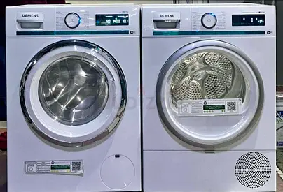 Siemens iQ700 Premium Washer Dryer Set – Smart WiFi Diagnostic System