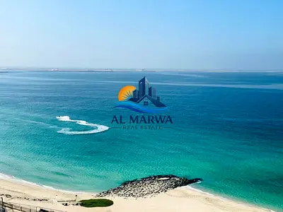 Beach View || Luxury 2BR + Maids Room || Private Beach || Chiller Free || Parking Free || All Ameni