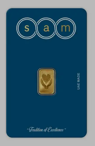 ✨ 1 Gram Pure Gold Rectangle Bar, 999.9 Purity ✨