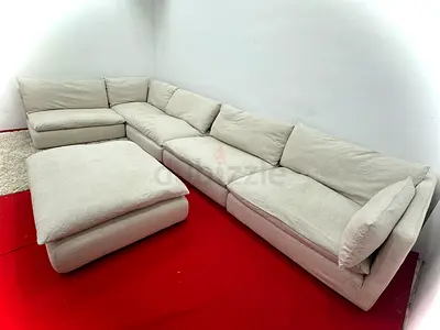 As good as new cratebarrel modular sofa
