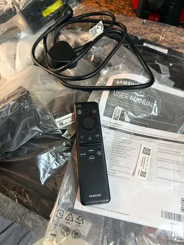 Remote tivi Samsung Oled,empty box and stand 55inch