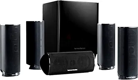 Harman/Kardon 5.1 Home Theater Speaker System with Subwoofer - Good Condition