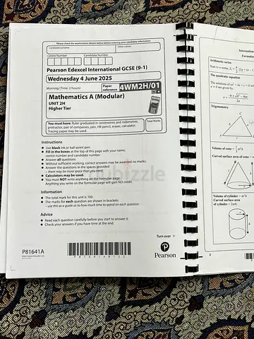 Pearson Edexcel International GCSE Mathematics A (Modular) Past Papers - Spiral Bound