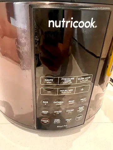Nutricook Multi Cooker — Pressure  Slow Cook Functions, Good Condition
