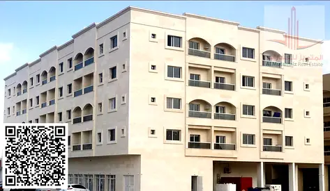 Two-bedroom apartment with a living room, three bathrooms, and two balconies in Al Rawdah 2. Excell