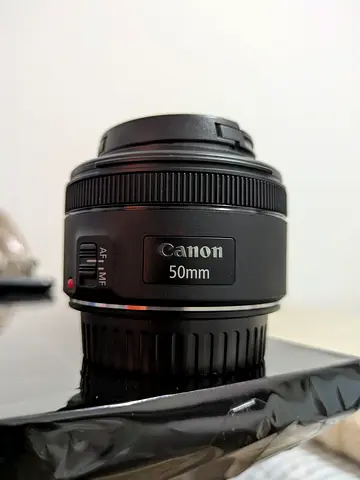Canon EF 50mm 1.8 STM lens