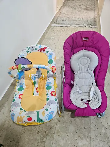Two baby bouncers / rocking seats - good condition