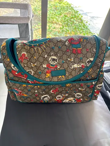 Gucci baby changing bag