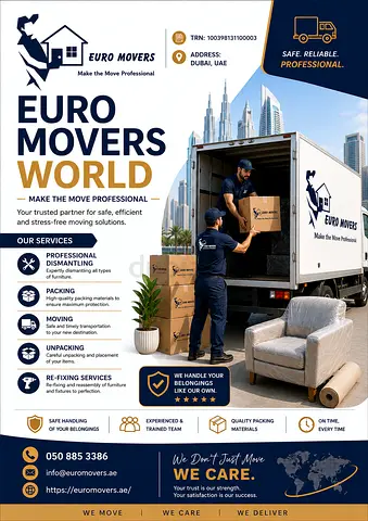 Professional Movers and Packers in Dubai