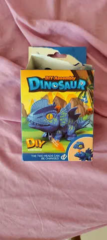 Diy blue dinosaur Aed 10