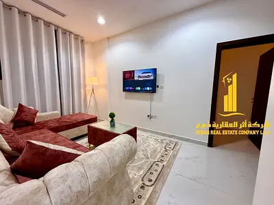 Luxury one-bedroom apartment, fully furnished with brand new, high-end furniture in a prime location. Includes all bills, internet, and maintenance.