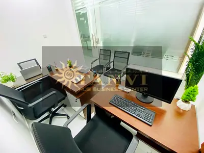 Spacious office with Secure Bank Account |free Amenities