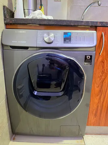 Samsung Front Load Washer with AddWash - 7kg, Grey