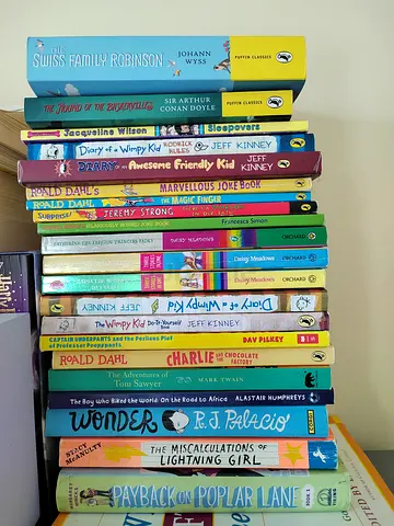 Wimpy Kid, Roald Dahl, Wonder, Poplar Lane more...