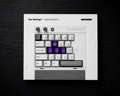 The Shrimp Mechanical Gaming Keyboard – Never Used | RGB | Gateron Switches