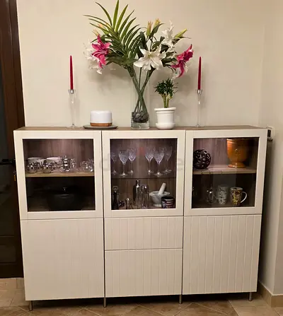 Perfect condition storage combination and display unit from ikea
