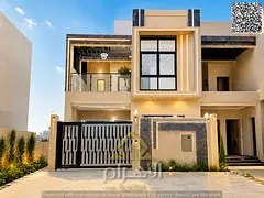 Registration included | Own a luxury villa in Al Zahia, Ajman | 4 master bedrooms (G+2) | A great de