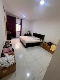 Master bedroom with attached bathroom in Al Mankhool