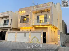 With less than 10% down payment | Own a luxury villa in Al Yasmin, Ajman | 6 master bedrooms G+2 |