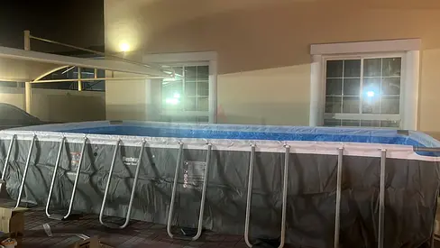 outdoor swimming pool