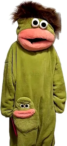 3228 - Last Page® Silly Onesie Fleece Pajamas For Adults Cute Cozy Full Body Sleepwear Funny Animal