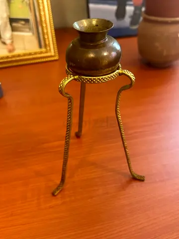 Small Brass Shivling Abhishekam Tripod