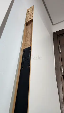 White Floating 3 Shelfs / Wall-Mounted Timber Boards