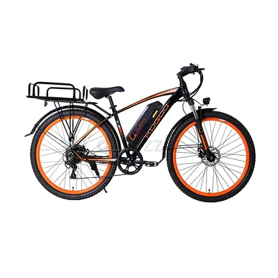Kugoo Electric Mountain Bike with Rear Cargo Rack