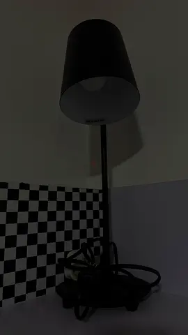 Black Table Lamp  - Good Working Condition