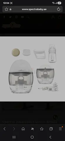 Spectra Wearable Electric Breast Pump - Compact Single side/ Set