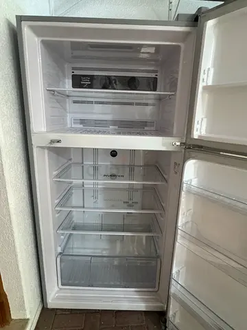 Hitachi dual fan cooling. Large Upright Display Refrigerator / Freezer - Clean,  W90 x  H170