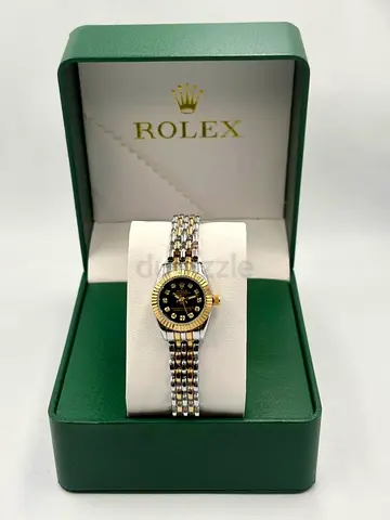 Rolex women’s two-tone wristwatch in original box