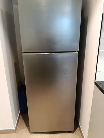 SAMSUNG SPACEMAX 393L Top Mount Freezer Refrigerator - Silver