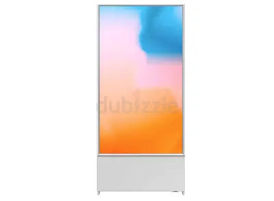 Samsung 43inch The Sero QLED Smart TV 2nd gen, motorized vertical and horizontal rotation, white