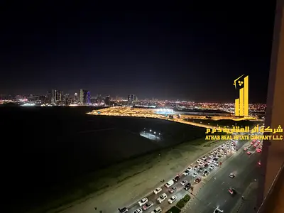 Furnished one-bedroom apartment for rent in Ajman, Al Jurf 2, Al Yasmin Towers. Clean and tidy furnishings. Includes all bills and internet.