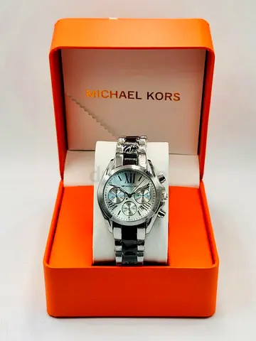 Michael Kors stainless steel womens watch with original box