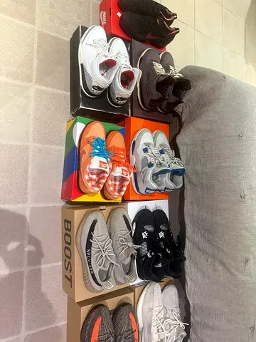 Selling my sneaker collection. All pairs are authentic, used, and in very good condition. Crazy bund