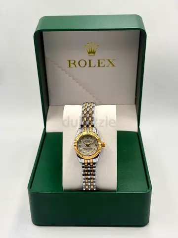 Rolex two-tone ladies watch in original box
