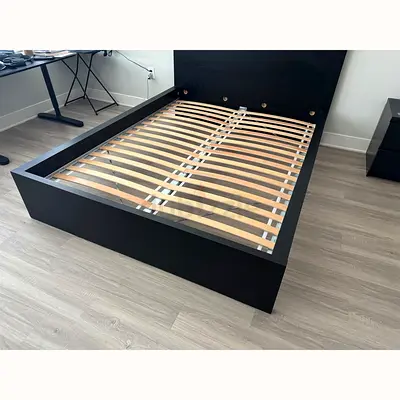IKEA malm queen bed and mattress for sale